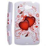 HTC ChaCha Design Cover (Double Heart)